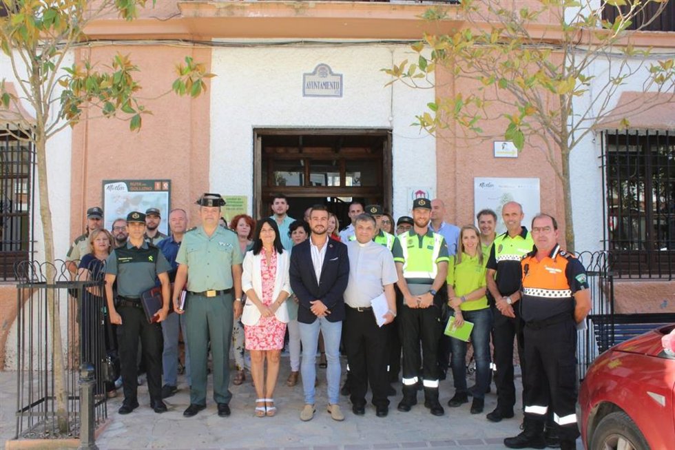 Junta de Seguridad Local para la romería del Cristo del Paño de 2022