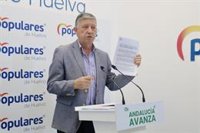 El PP de Huelva presentará mociones en los ayuntamientos de la provincia contra las ocupaciones ilegales