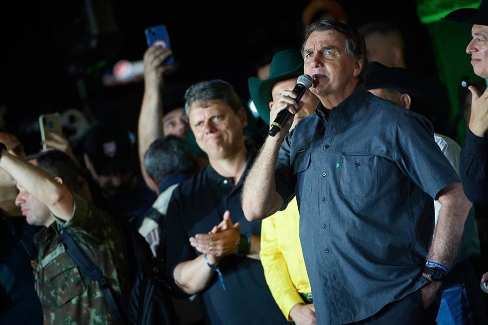 El presidente de Brasil, Jair Bolsonaro