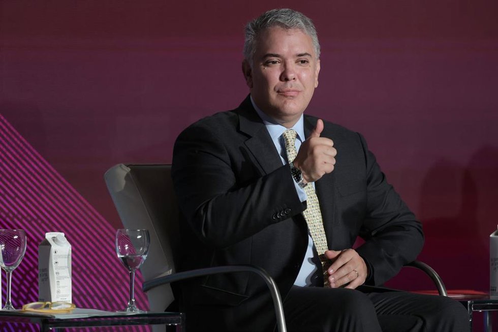 Archivo - Iván Duque, presidente de Colombia