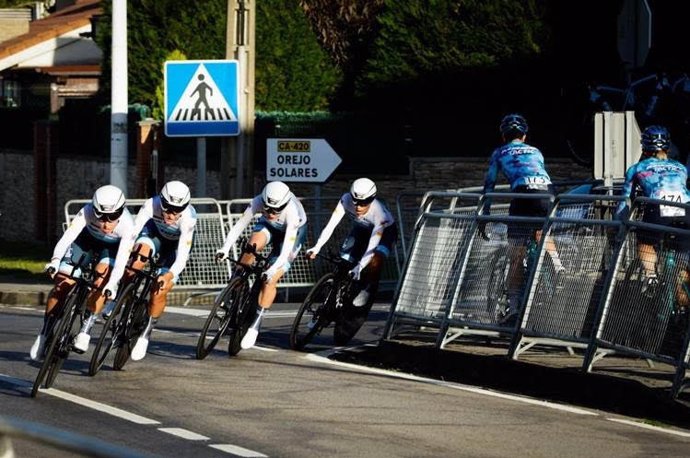 Borghini, primera líder de la Ceratizit Challenge tras el triunfo de Trek-Segafredo en la crono por equipos