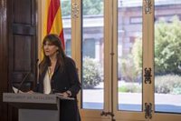 Borràs (Junts) considera que la ANC no debe "replantear nada" de la manifestación de la Diada