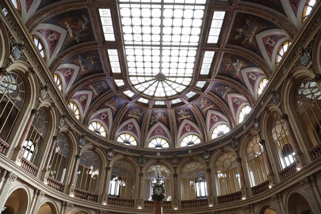 Interior del Palacio de la Bolsa