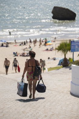 Archivo - Imagen de la playa de Matalascañas.