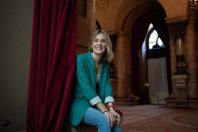Archivo - La presidenta y diputada de los comuns en el Parlament, Jessica Albiach, en una imagen de archivo. 