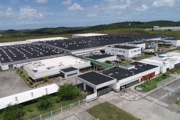 Archivo - Planta de Bridgestone en Bahia (Brasil)