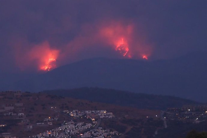 Archivo - Incendios forestales en el sur de Turquía en 2021