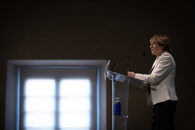 Archivo - L'expresidenta del Parlament, Carme Forcadell