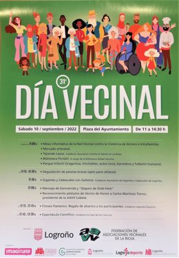 Ciencia, flamenco, actividades infantiles y culturales o degustaciones, este sábado en el 31 Día Vecinal de Logroño