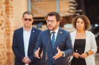 Aragonès dice que las declaraciones de Lesmes reafirman su apuesta por la mesa de diálogo