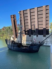 El Puerto de Sevilla colocará un busto de Elcano en el punto donde empezó y culminó la primera vuelta al Mundo