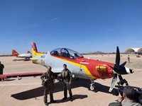 Los futuros pilotos del Ejército del Aire inician curso con nuevo avión de entrenamiento