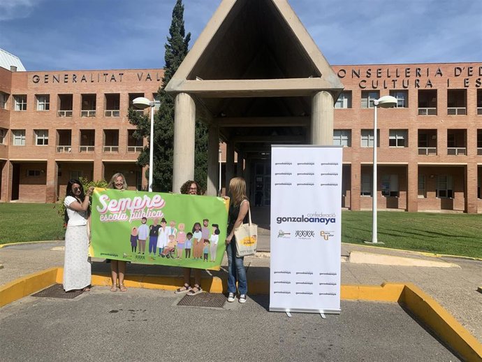 La Confederación Gonzalo Anaya presenta las propuestas para mejorar la educación pública