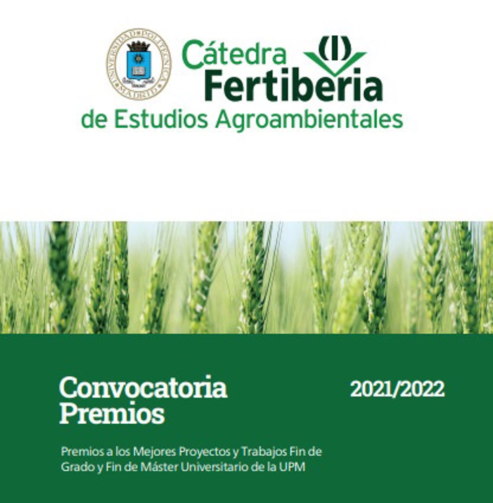 Convocatoria de los premios de la Cátedra Fertiberia de Estudios Agroambientales