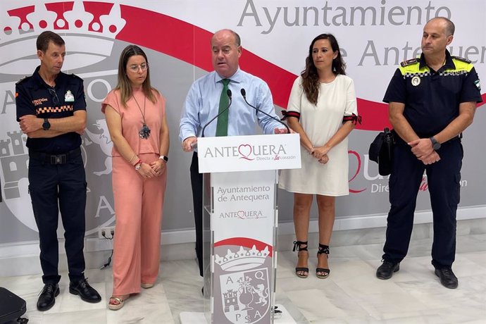 Rueda de prensa sobre la procesión magna de Antequera