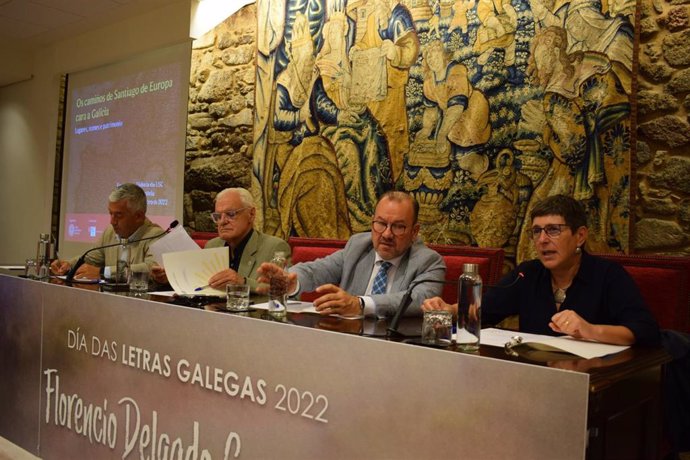 Presentación de un congreso sobre la toponimia en el Camino de Santiago