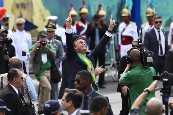 El presidente de Brasil, Jair Bolsonaro