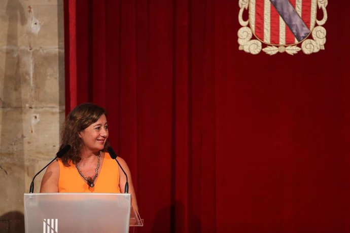 Archivo - La presidenta del Govern Balear, Francina Armengol. 