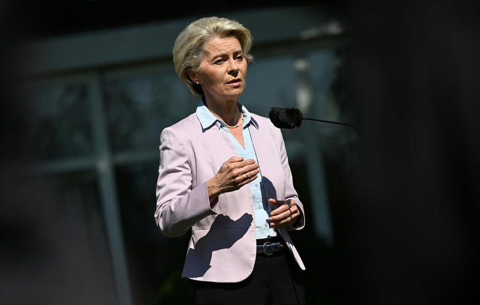 Ursula von der Leyen, presidenta de la Comisión Europea