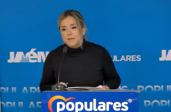 Archivo - La secretaria general del PP de Jaén, Elena González.