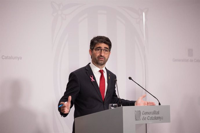 Archivo - El vicepresidente de la Generalitat, Jordi Puigneró, en una foto de archivo.