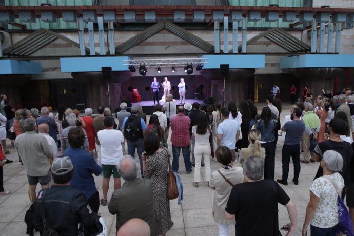 Inaugurada la nueva terraza 'Carmen Amaya' del Palacio de Festivales de Santander