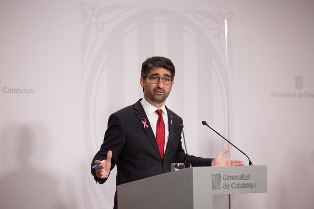 Archivo - El vicepresident de la Generalitat Jordi Puigneró
