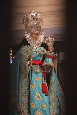 Imagen de la Virgen de la Fuensanta