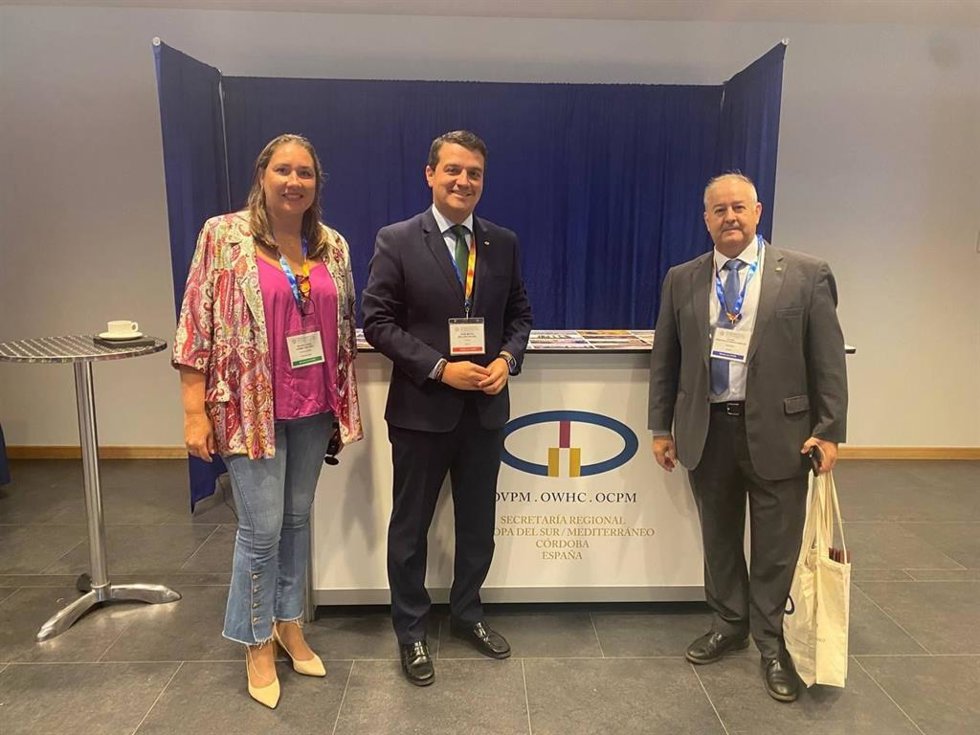 Delegación cordobesa en el Congreso Mundial de la Organización de Ciudades Patrimonio (OCPM) en la ciudad de Quebec.