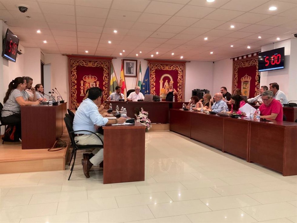 Pleno del Ayuntamiento de Bormujos.
