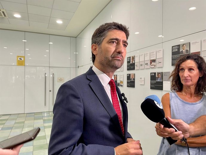 El vicepresident de la Generalitat i conseller de Polítiques Digitals i Territori Jordi Puigneró