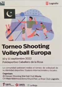 Logroño acoge este fin de semana el Torneo de Volleyball Pakistaní Europa con ocho equipos internacionales