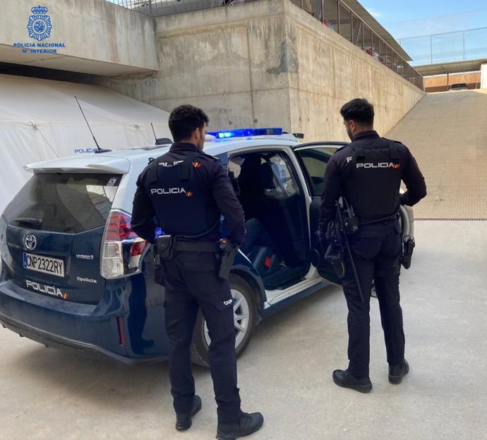Policía Nacional en Ibiza.