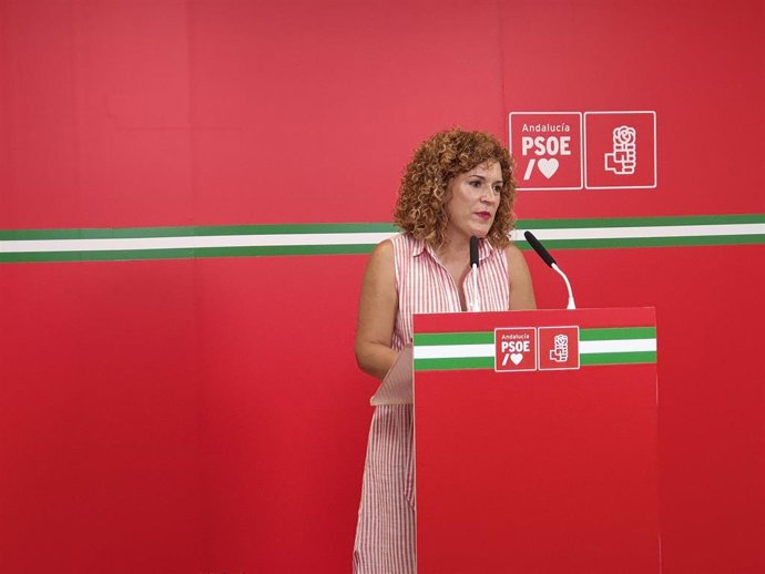 María Eugenia Limón, secretaria general del PSOE de Huelva.