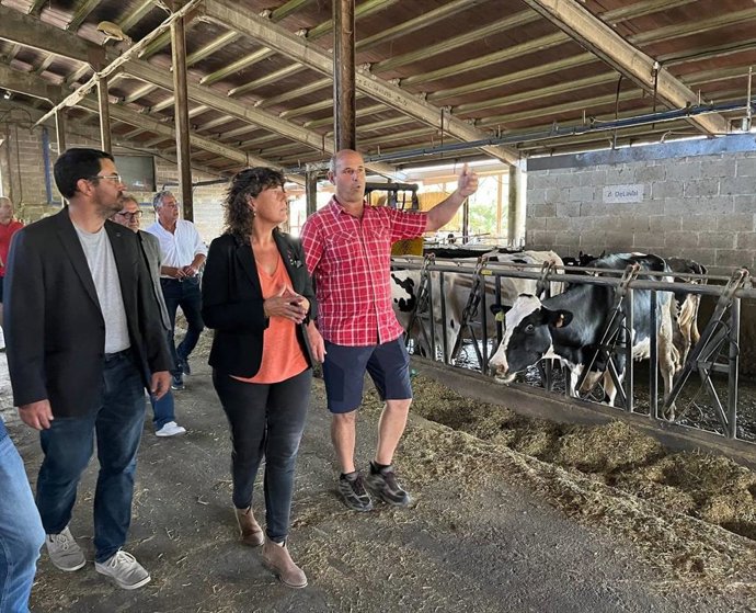 Teresa Jord en l'Institut Catal de la Llet i els Productes Lactis