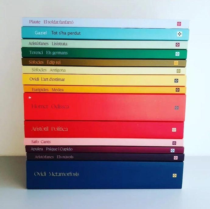 La collecció de clssics de Grcia i Roma amb un nou disseny