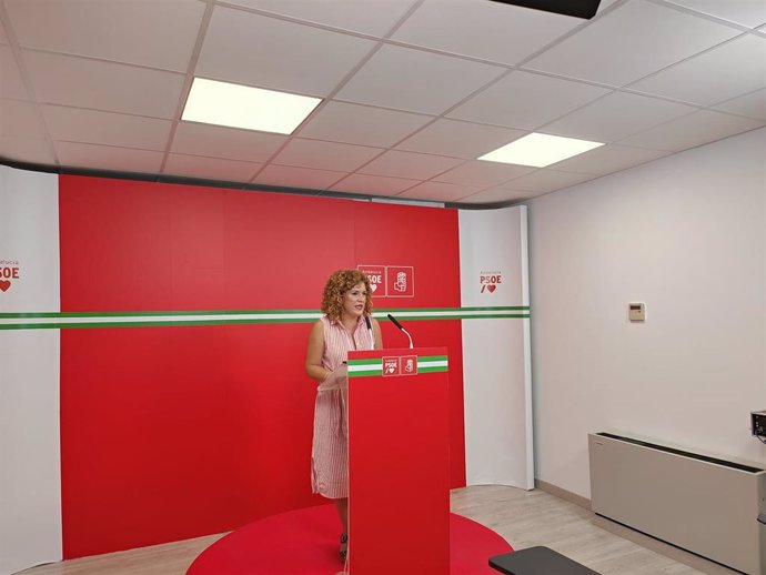 María Eugenia Limón, secretaria general del PSOE de Huelva.