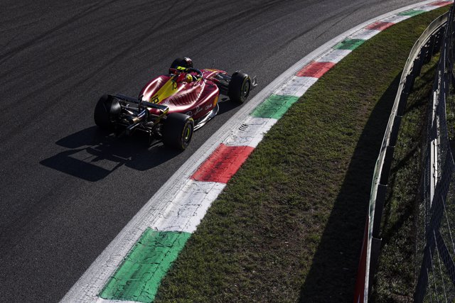 El piloto español Carlos Sainz (Ferrari)