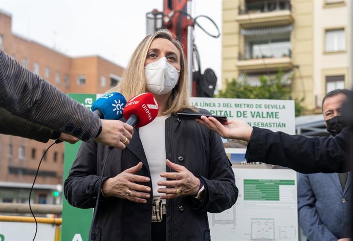 Archivo - La consejera de Fomento de la Junta de Andalucía, Marifrán Carazo, en una imagen de archivo.