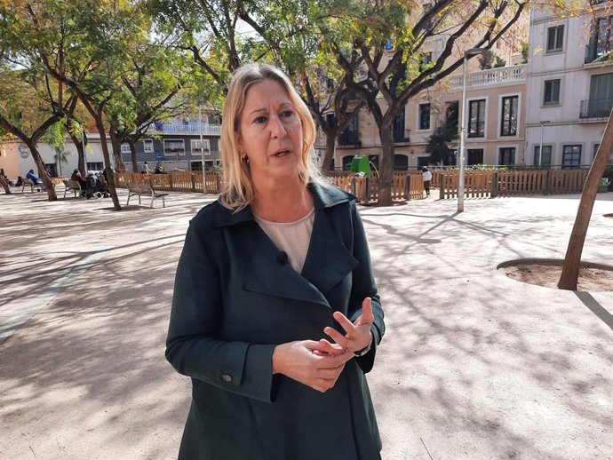 Archivo - La presidenta del grup municipal de Junts a l'Ajuntament de Barcelona, Neus Munté
