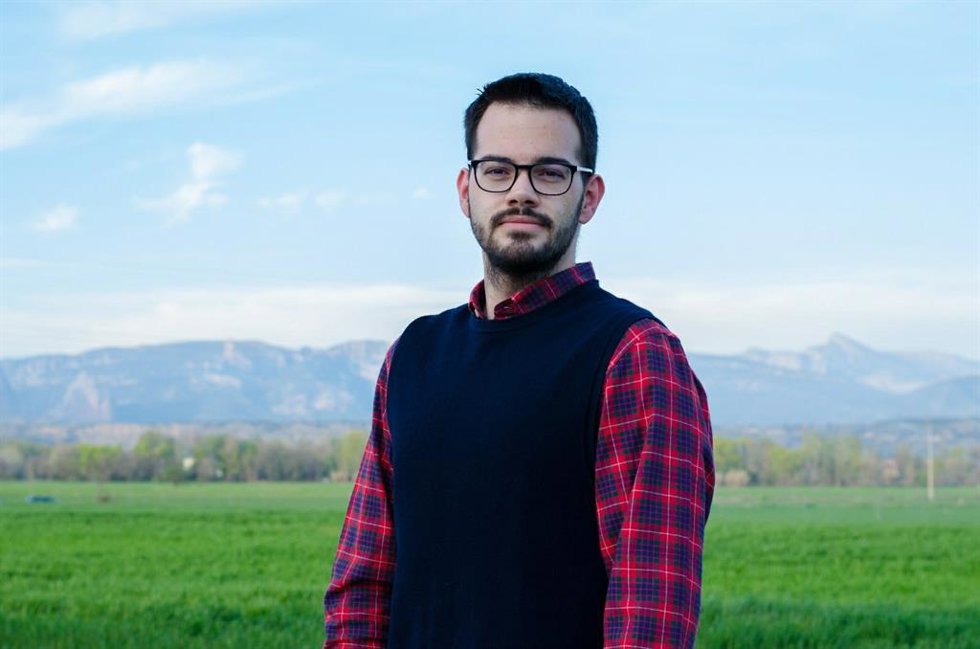 El coordinador nazional de Choventut Aragonesista, Borja Lera Aused,