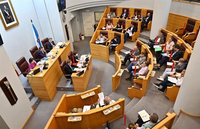 Pleno de la Diputación de A Coruña