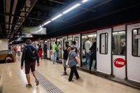 TMB reforzará todas las líneas del Metro de Barcelona por la Diada este domingo