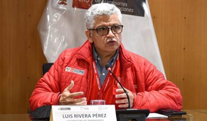 El ex vice ministro de Transportes de Perú, Luis Rivera Pérez
