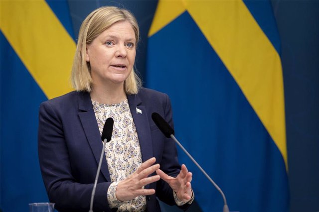Archivo - Magdalena Andersson, primera ministra de Suecia