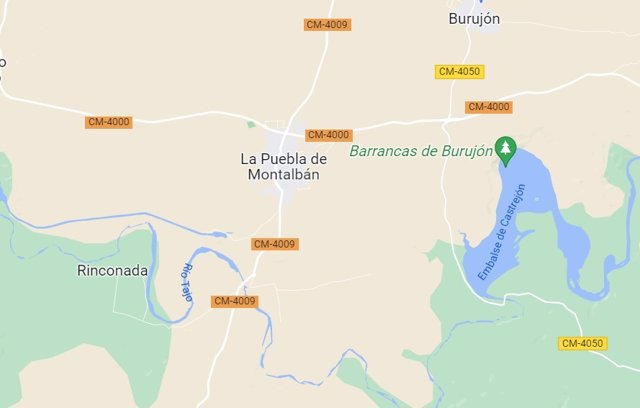 Archivo - Imagen de La Puebla de Montalbán en Google Maps