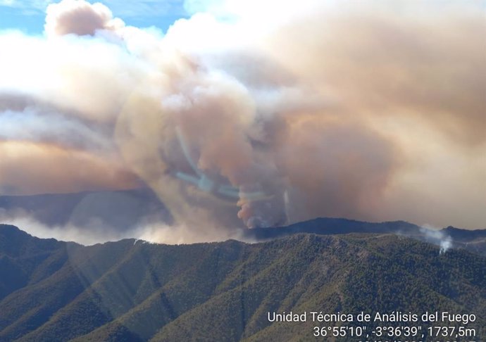 Incendio de Los Guájares.