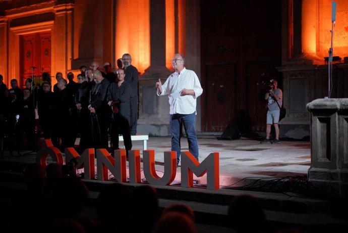 El presidente de mnium, Xavier Antich