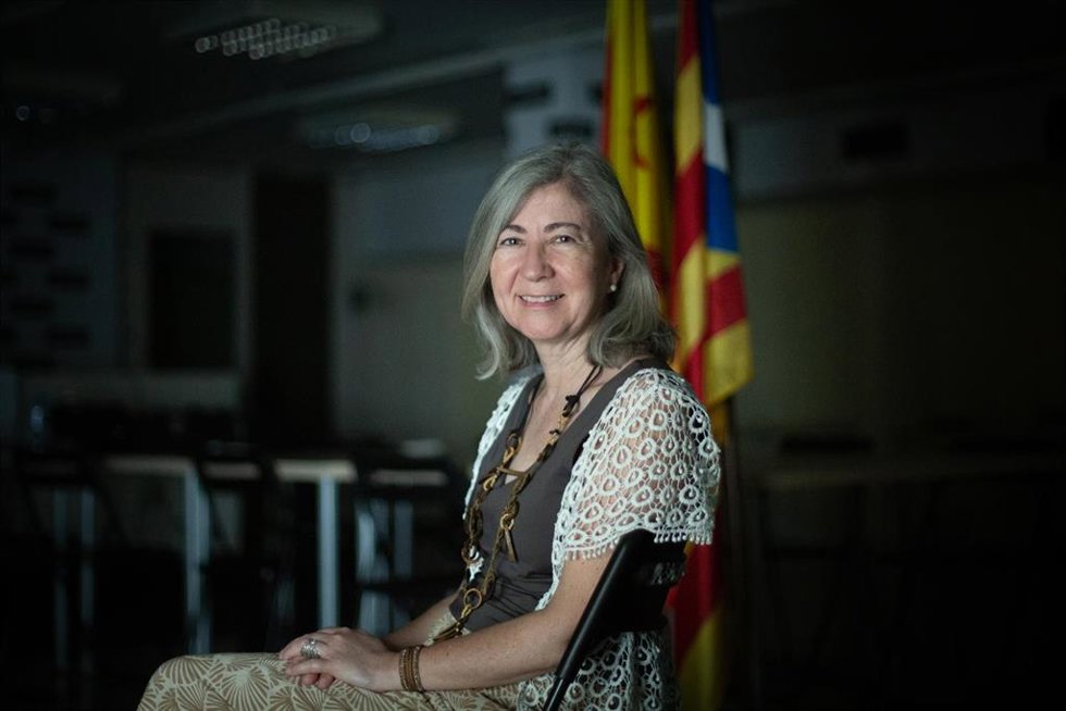 Archivo - La presidenta de la Asamblea Nacional Catalana (ANC), Dolors Feliu