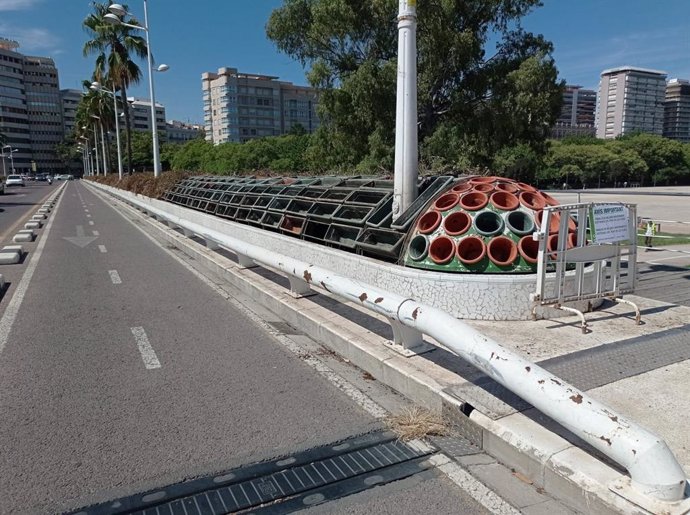 Renovación del Puente de las Flores, en Valncia